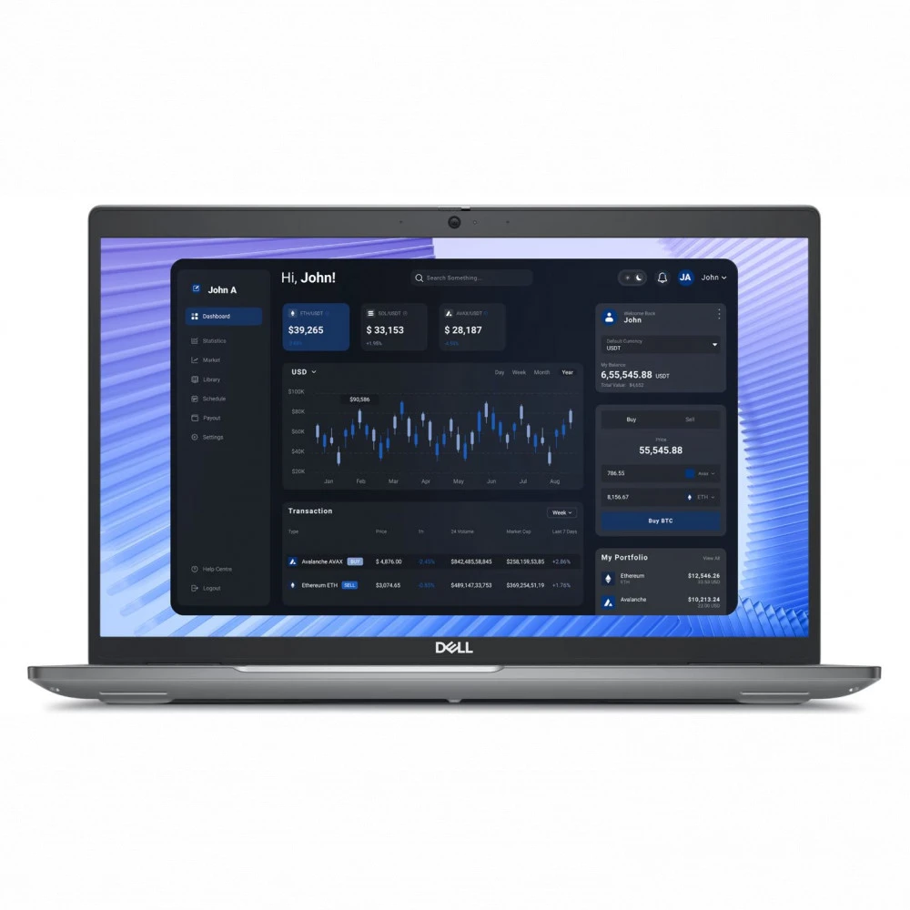 Мобильная рабочая станция Dell Precision 3590 210-BLMX_N014P3590EMEA_VP 15.6, FHD 1920x1080, Intel, Core Ultra 7, 32, SSD