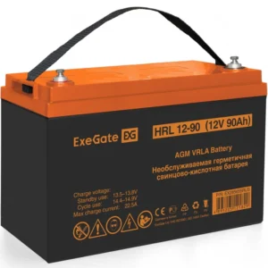 Сменные аккумуляторы АКБ для ИБП ExeGate HRL 12-90 EX285655RUS 12 В