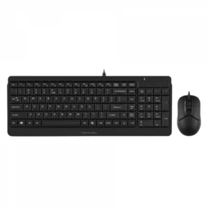 Клавиатура + мышь A4Tech Fstyler F1512 F1512 BLACK