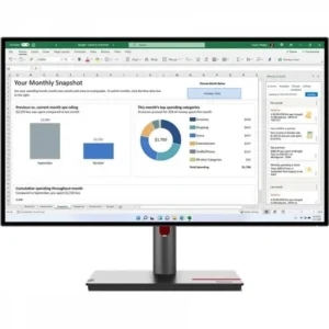 Монитор Lenovo 63A1GAT1UK 27 ", IPS, Quad HD 2560x1440 (16:9), 60 Гц
