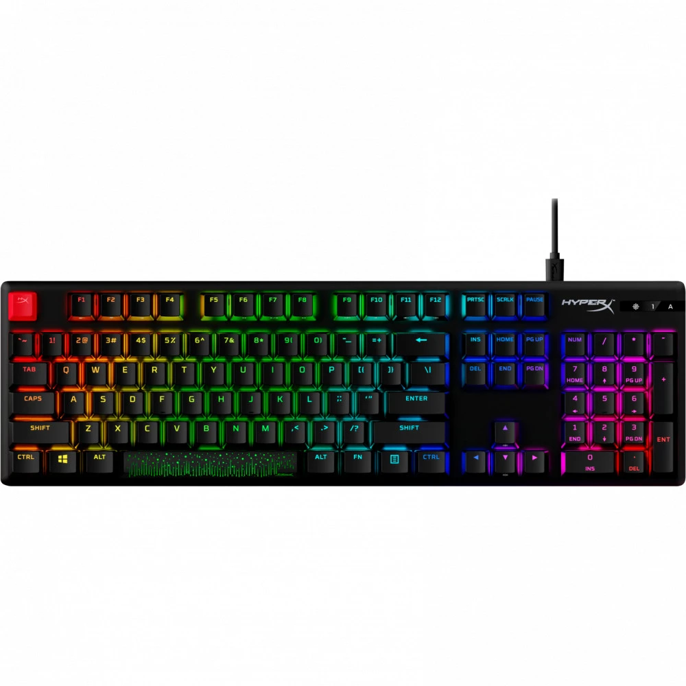 Клавиатура HyperX Alloy Origins PBT HX Aqua 639N5AA#ACB Проводная, USB