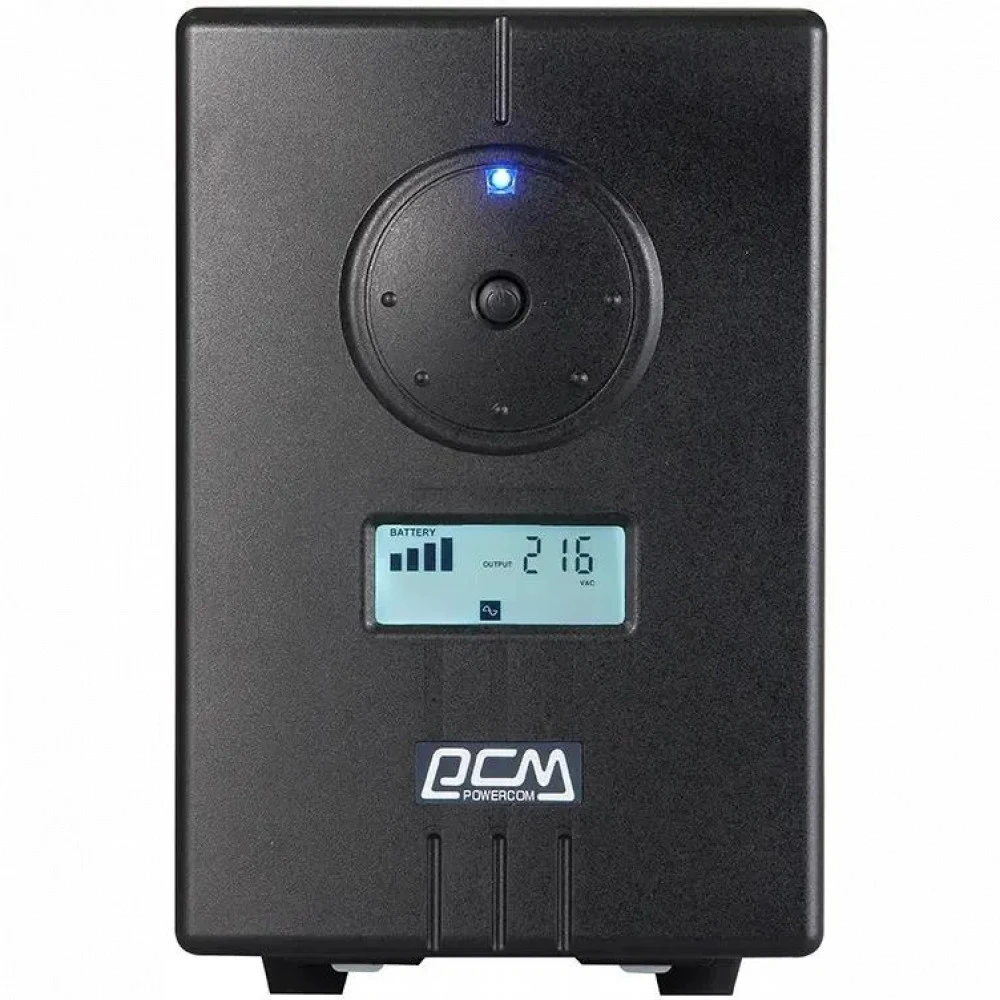Источник бесперебойного питания Powercom Infinity 1100VA INF-1100 Линейно-интерактивные, Напольный (Tower), 1100 ВА, 750 Вт
