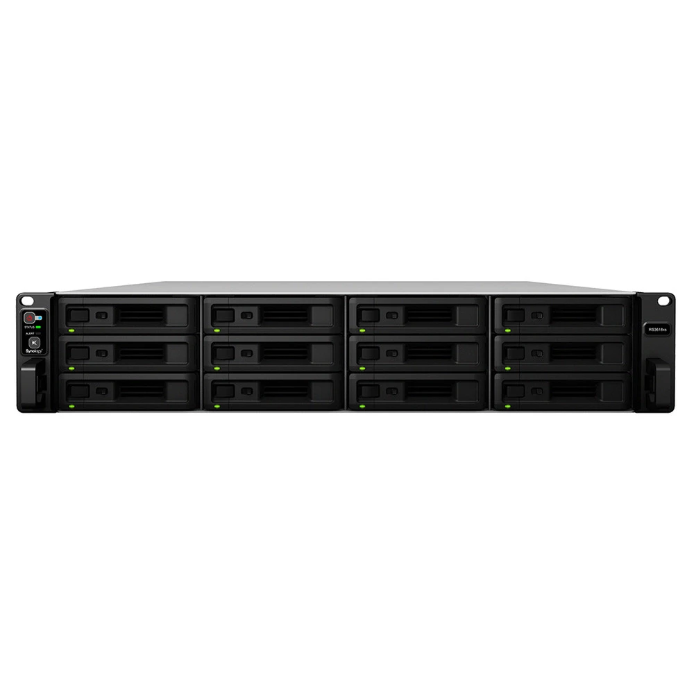 Дисковая системы хранения данных СХД Synology RS3618xs Rack