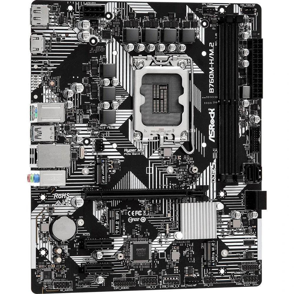Материнская плата ASRock B760M-H2/M.2 Micro-ATX, LGA 1700
