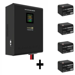 Источник бесперебойного питания ExeGate EX296005RUS + батарея 26Aч EX282970RUS 4шт EX296677RUS Линейно-интерактивные, Напольный (Tower), 7000 ВА, 5000 Вт
