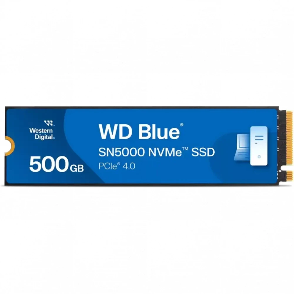 Жесткий диск Western Digital Blue SN5000 WDS500G4B0E SSD (твердотельные), 500 ГБ, M.2, PCIe