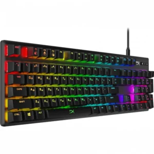 Клавиатура HyperX Alloy Origins PBT HX Aqua 639N5AA Проводная, USB