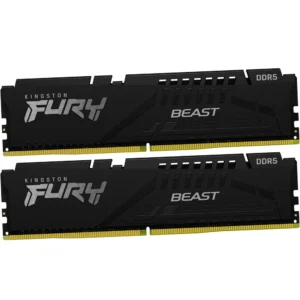 ОЗУ Kingston Fury Beast KF568C34BBEK2-32 DIMM, DDR5, 32 Гб (2 х 16 Гб), 6800 МГц