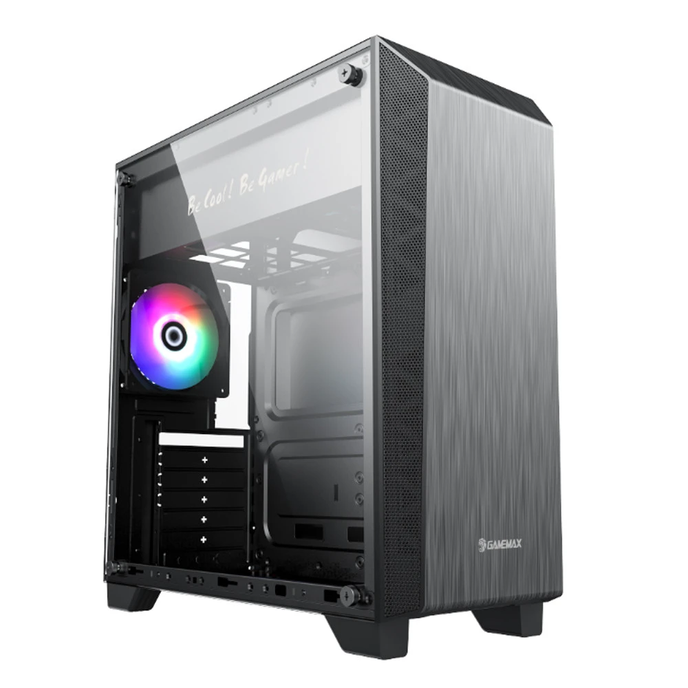 Корпус GameMax NOVA N5 Black 1108-5965R0007 Бюджетные, Mid-Tower