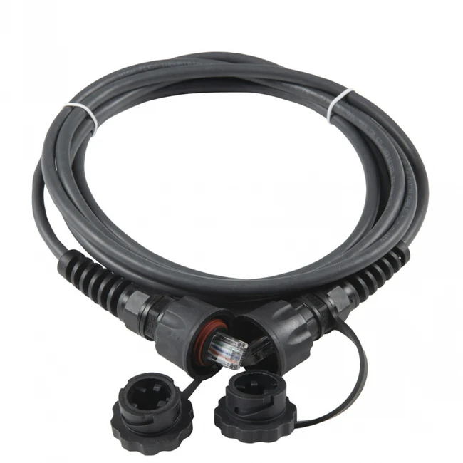Патч-корд Hyperline PC-IE-LPM-UTP-RJ45-RJ45-C5e-3M-BK