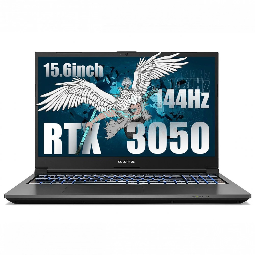 Ноутбук Colorful X15-XS22-HD55C16512B-G-SA 15.6 ", FHD 1920x1080 (16:9), Intel, Core i5, 16 Гб, 512 ГБ, nVidia GeForce RTX 3050