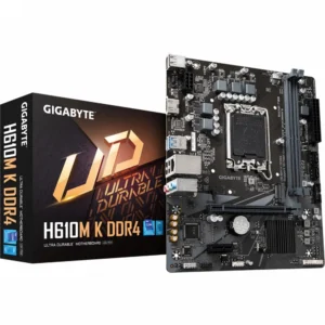 Материнская плата Gigabyte H610M K DDR4 Micro-ATX, LGA 1700