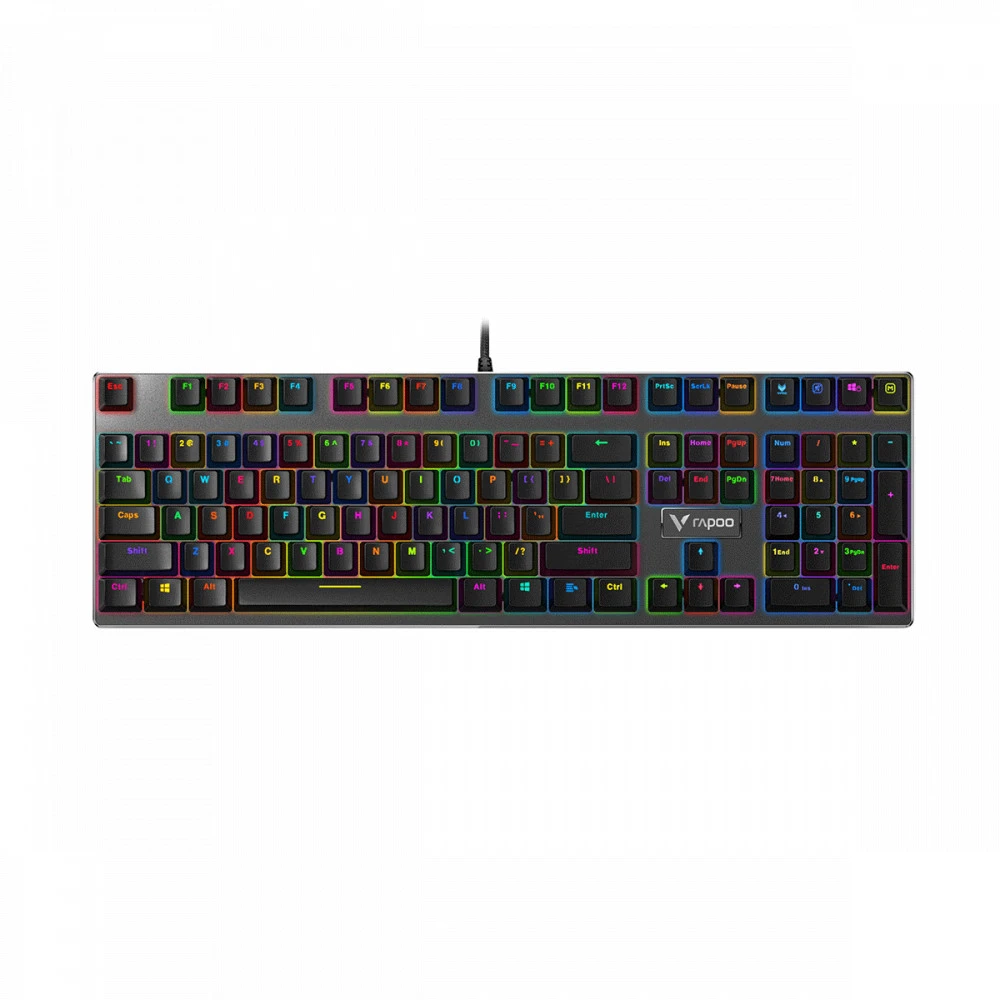 Клавиатура Rapoo V700RGB Alloy Проводная, USB
