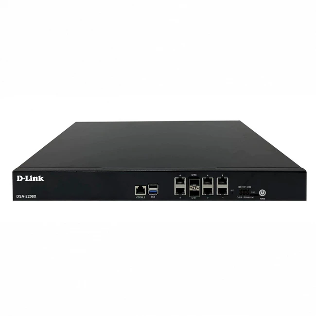 Маршрутизатор D-link DSA-2208X DSA-2208X/A1A 10/100/1000 Base-TX (1000 мбит/с)