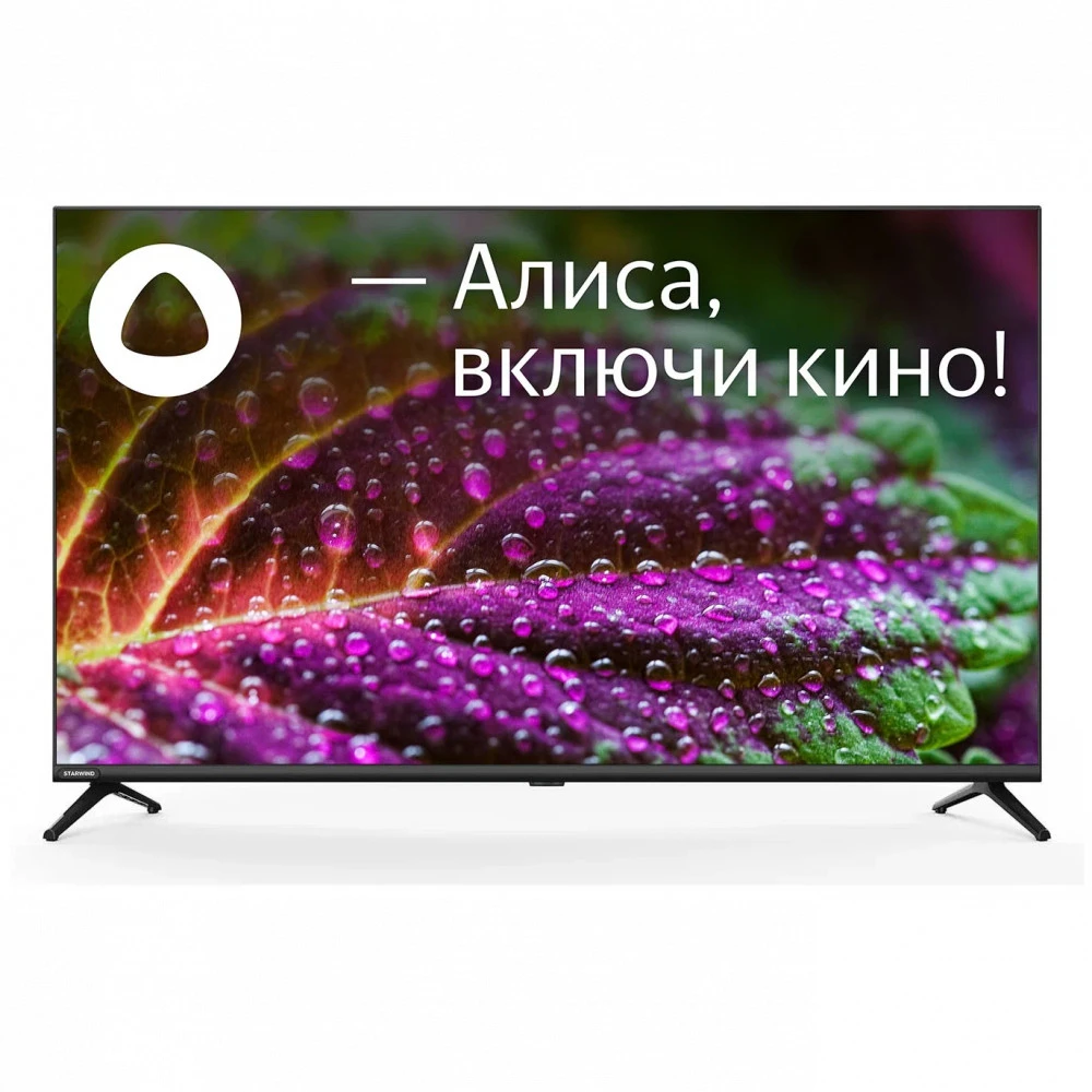 Телевизор STARWIND SW-LED43SG300 43 ", Smart TV, Черный