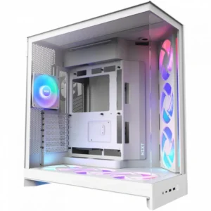 Корпус NZXT H9 Flow RGB+ White CM-H92FW-P1 Игровые, Mid-Tower