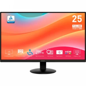 Монитор MSI Pro MP252L 9S6-3PD7CT-014 24.5 ", IPS, Full HD 1920x1080 (16:9), 100 Гц