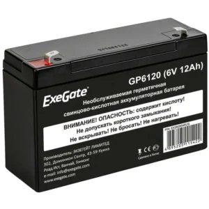 Сменные аккумуляторы АКБ для ИБП ExeGate GP6120 EX282954RUS 6 В