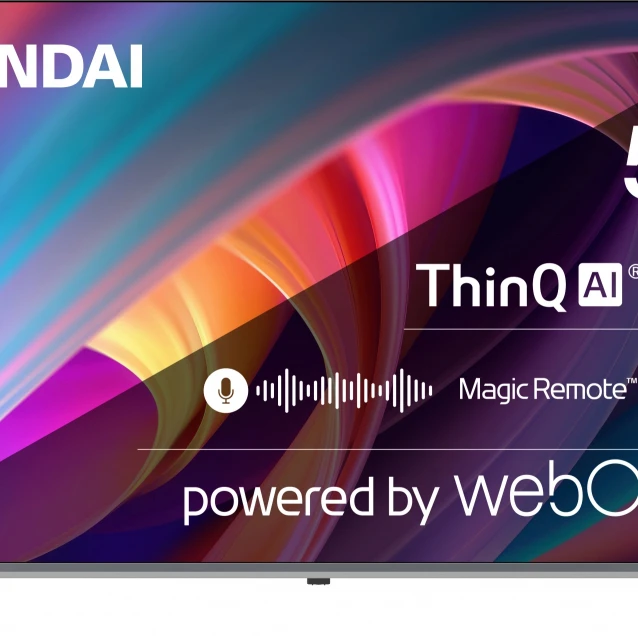 Телевизор Hyundai H-LED55BU7100 55 ", Smart TV, Черный