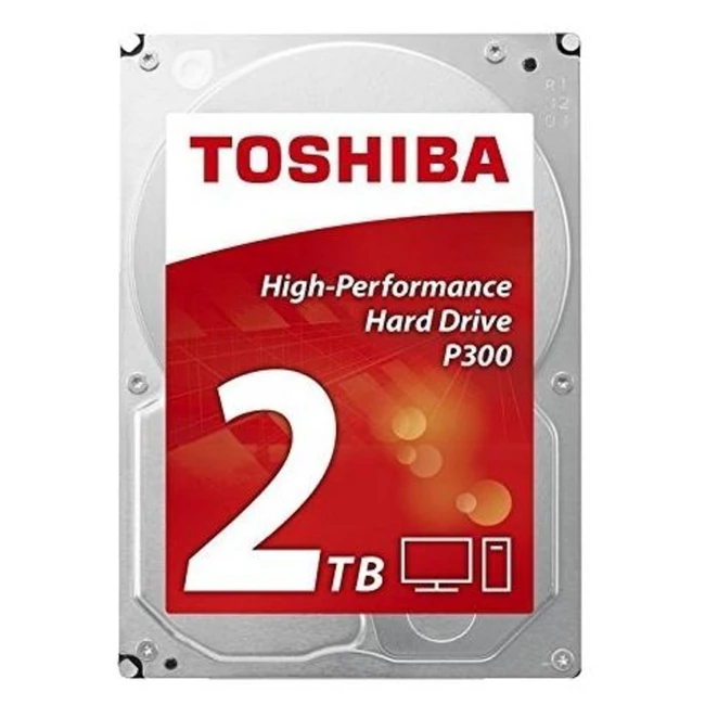 Жесткий диск Toshiba P300 HDWD220UZSVA HDD (классические), 2 ТБ, 3.5 дюйма, SATA