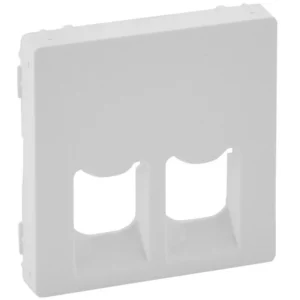 Аксессуар для кабельных сетей Legrand БЕЛ Накл рз.2х RJ11,RJ45 755420