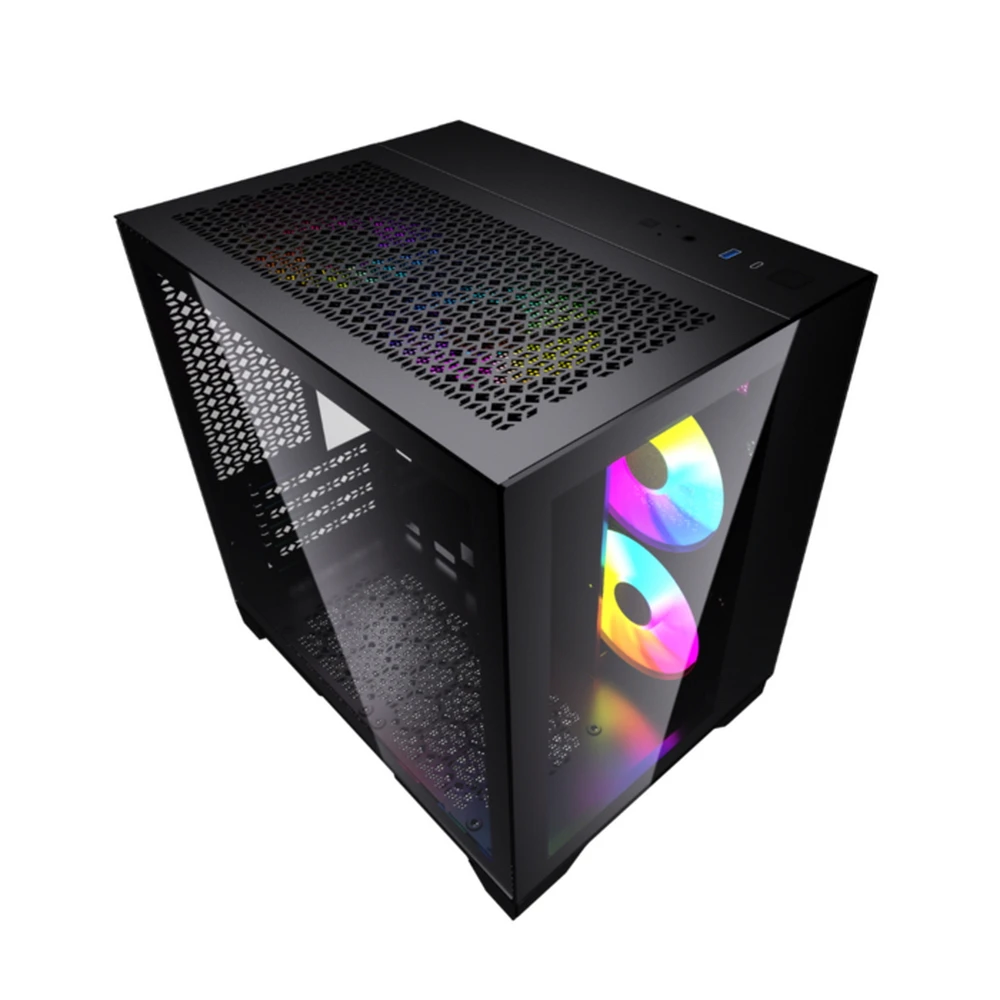 Корпус Powercase Vision Micro CVBM-L4 Игровые, Mini-Tower