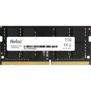 ОЗУ Netac Basic NTBSD4N32SP-16 SO-DIMM, DDR4, 16 Гб, 3200 МГц