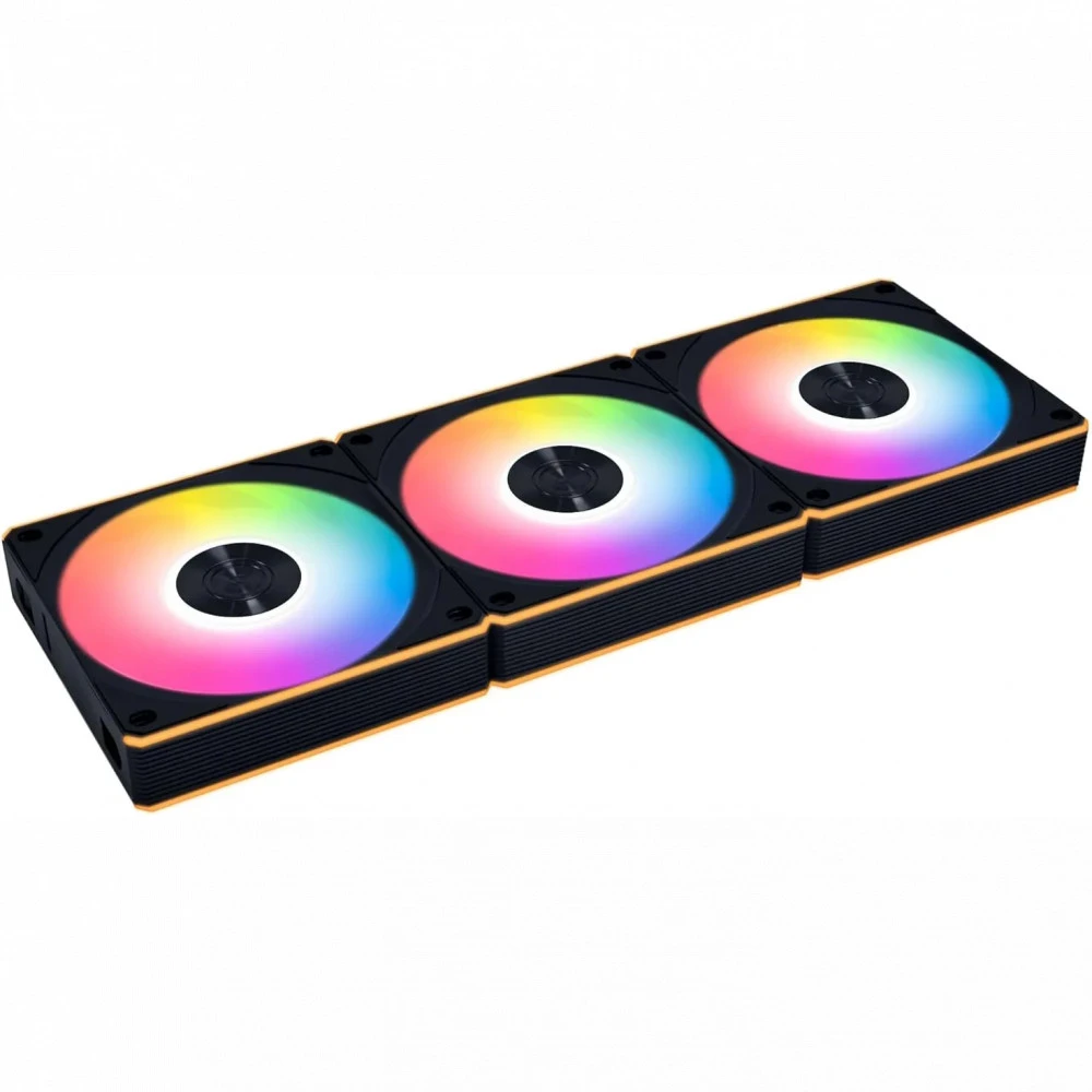 Система охлаждения Lian Li Uni Fan CL120 Wireless Reverse 3-pack Black G99.12RCL1W3B.00 Для системного блока