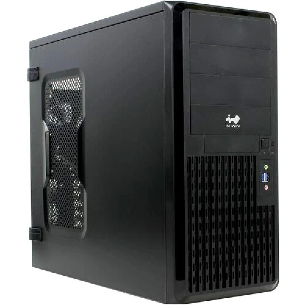 Корпус In Win PE689 Black 6141921 Бюджетные, Mid-Tower
