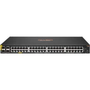 Коммутатор HPE CX 6000 48G Class4 PoE 4SFP 370W R8N85A 1000 Base-TX (1000 мбит/с), 4 SFP порта