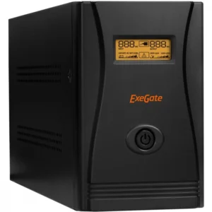 Источник бесперебойного питания ExeGate EP285484RUS Линейно-интерактивные, Напольный (Tower), 1000 ВА, 650 Вт