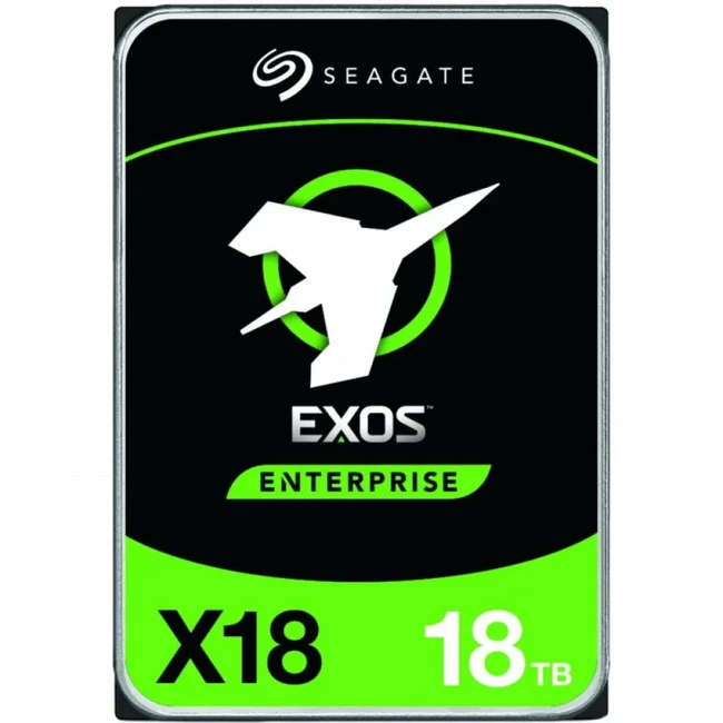 Серверный жесткий диск Seagate Exos X18 ST18000NM004J 3,5 LFF, 18 ТБ, SAS