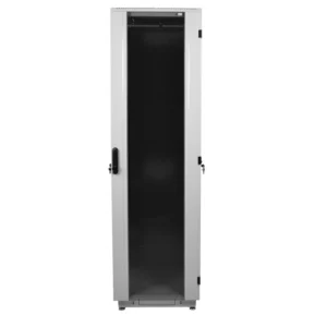 Серверный шкаф ЦМО Шкаф телекоммуникационный напольный 42U (800 × 800) дверь стекло, цвет чёрный ШТК-М-42.8.8-1ААА-9005