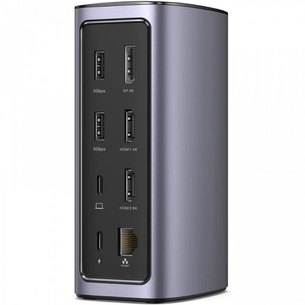 Док-станция UGREEN CM555 USB-C Multifunction Docking Station Pro 90325