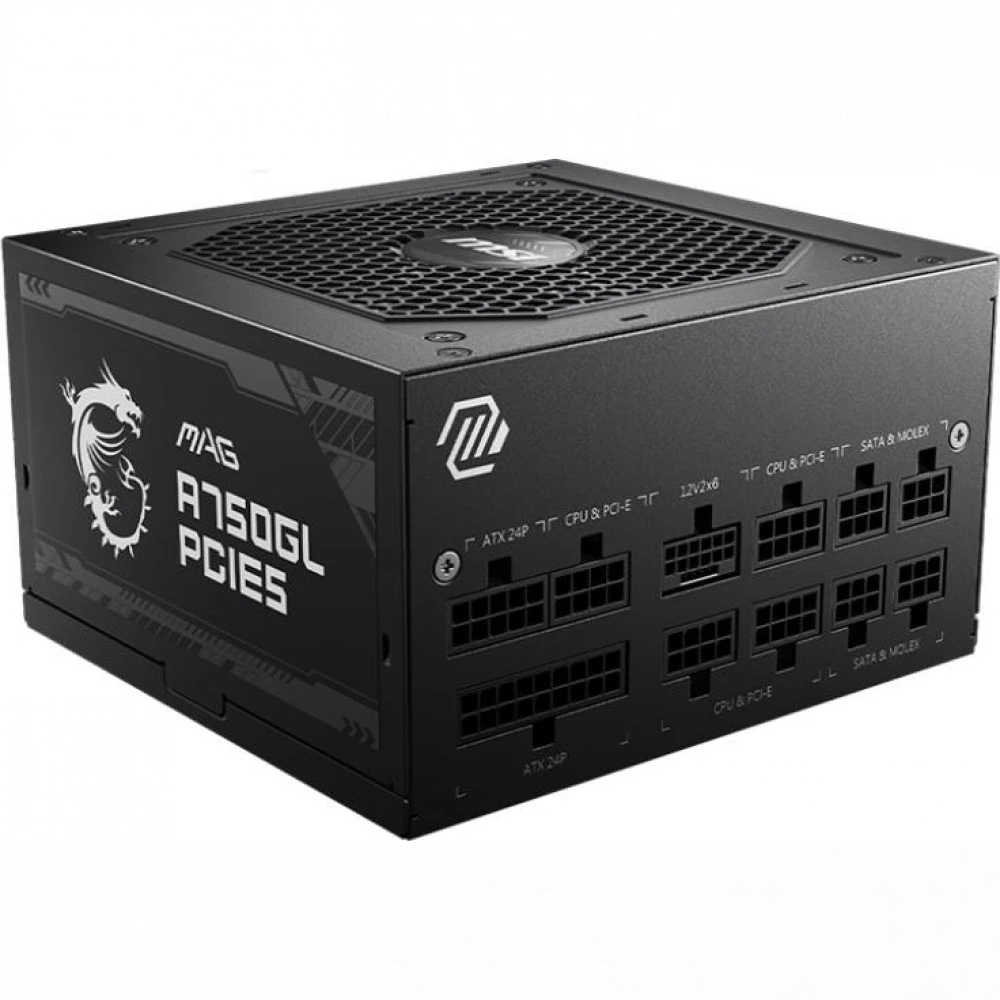 Блок питания MSI MAG A750GL PCIE5 750 Вт