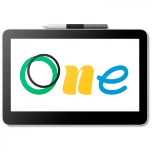 Графический планшет Wacom One 13 Touch pen display DTH134W0B 4096, Цветной дисплей