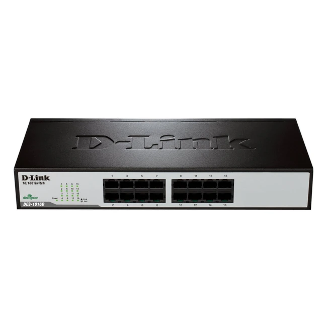 Коммутатор D-link DES-1016D 100 Base-TX (100 мбит/с)