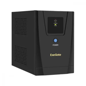Источник бесперебойного питания ExeGate SpecialPro UNB-1500.LED.AVR.2SH.3C13.USB EX292798RUS Линейно-интерактивные, Напольный (Tower), 1500 ВА, 950 Вт