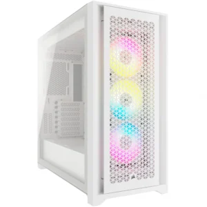 Корпус Corsair iCUE 5000D RGB Airflow White CC-9011243-WW Игровые, Mid-Tower