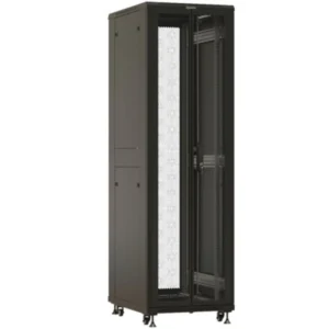 Серверный шкаф Hyperline напольный 19-дюймовый 42U 2055x600х1000 мм TTBR-4261-DD-RAL9004