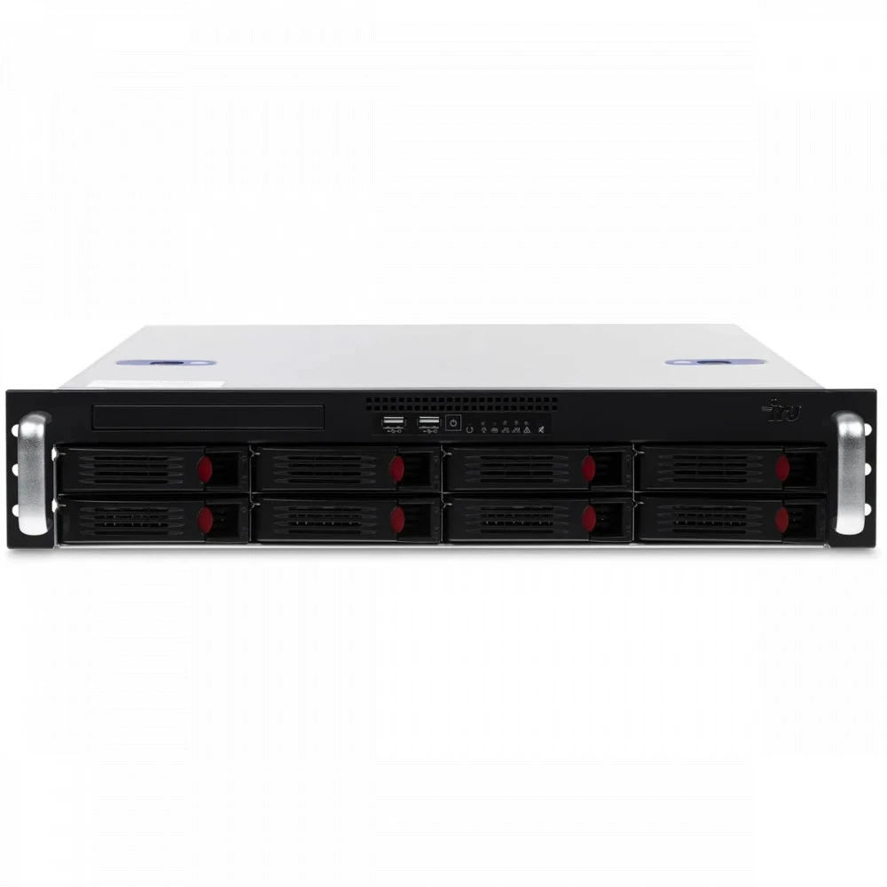 Сервер iRU Rock s2208e, 2U 2142571 2U Rack, Xeon Gold 6126, 2600 МГц, 12, 19.25, 2 x 16 ГБ, SFF 2.5" + LFF 3.5", 9