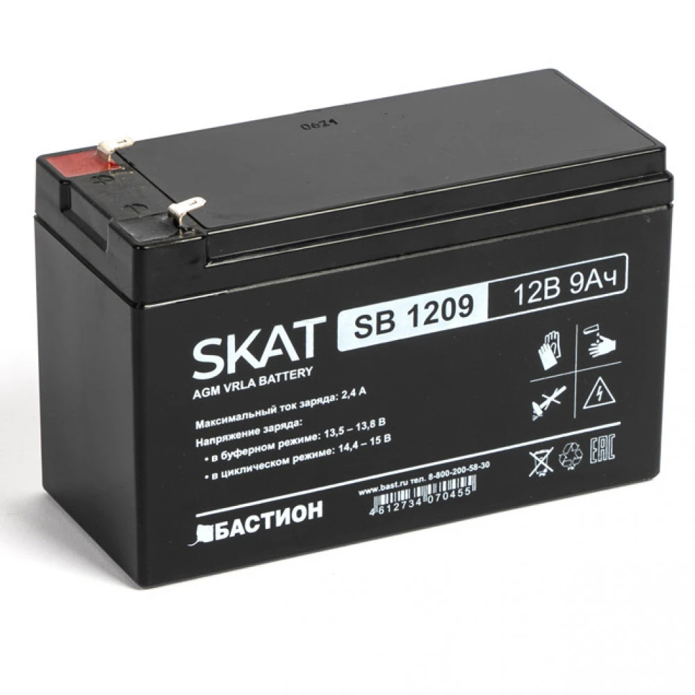 Сменные аккумуляторы АКБ для ИБП БАСТИОН SKAT SB 1209 12 В