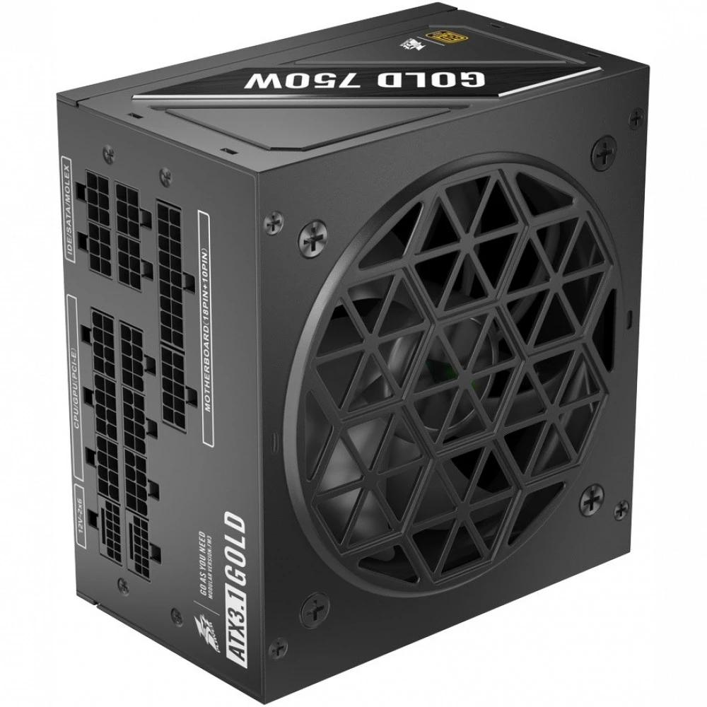 Блок питания 1STPLAYER HA-750BA4 BLACK 750 Вт
