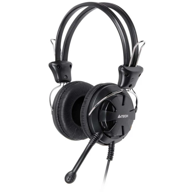 Наушники A4Tech 1.8m HS-28 BLACK
