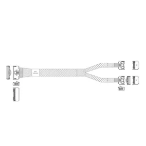 Аксессуар для сервера JPC P7350BG10800-1 Cable MCIO x8 74P