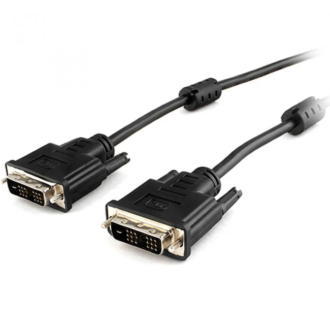 Кабель интерфейсный Cablexpert DVI-D to DVI-D (3.0м) CC-DVIL-BK-10 DVI - DVI