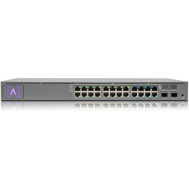 Коммутатор Alta Labs S24-POE 1000 Base-T (1000 мбит/с), 2 SFP порта