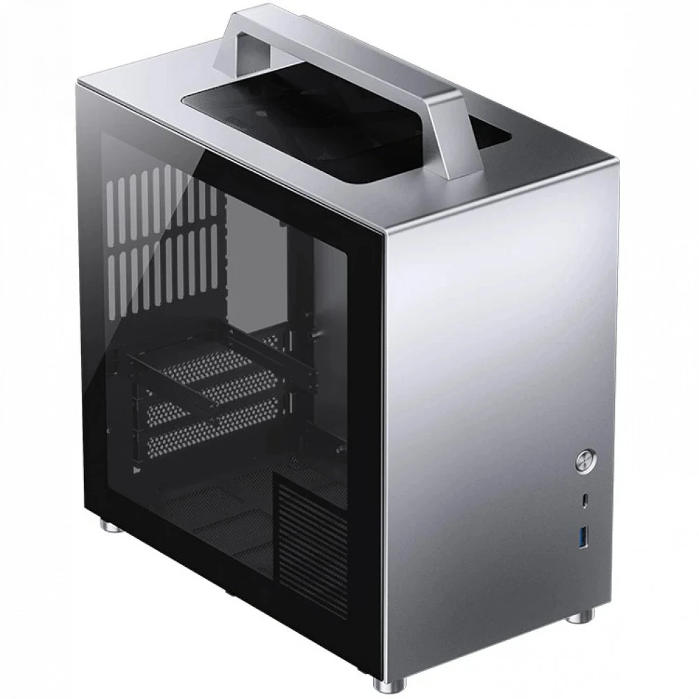 Корпус Jonsbo T8 PLUS Silver Премиальные, Mini-Tower