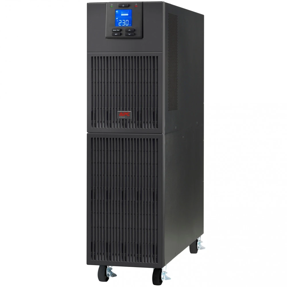 Источник бесперебойного питания APC Easy UPS SRV 6000 ВА SRV6KI Двойное преобразование (On-Line), Напольный (Tower), 6000 ВА, 6000 Вт
