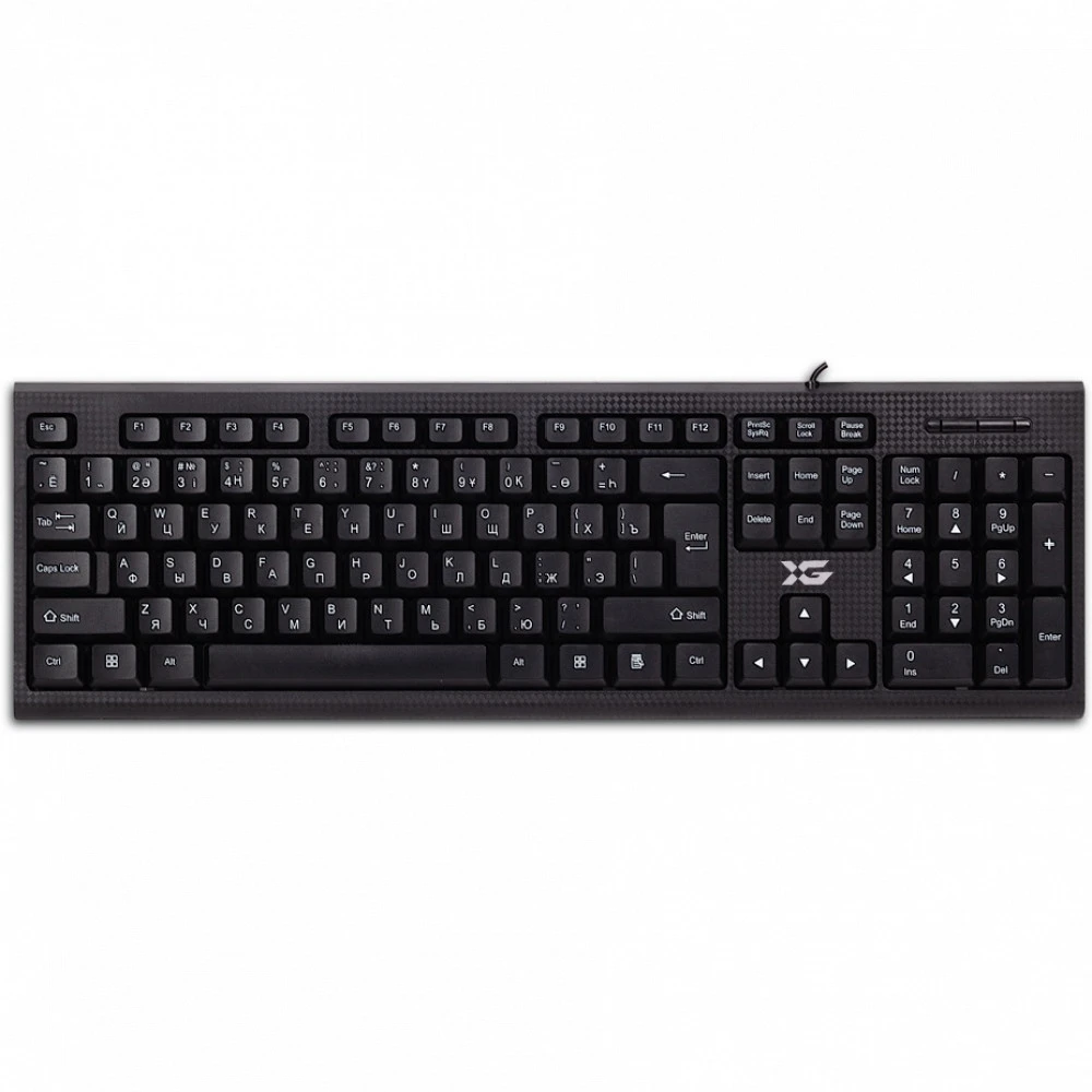 Клавиатура X-Game XK-100UB Проводная, USB